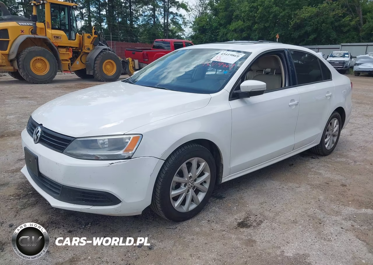 2012 Volkswagen Jetta 2.5L Se VIN:3VWDX7AJ7CM386766 - 2