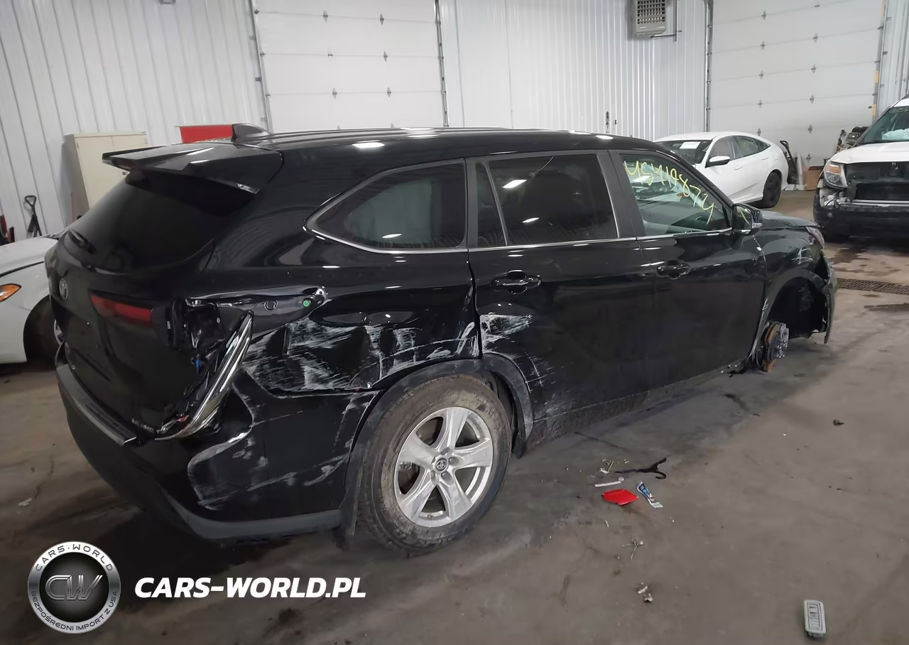 2023 Toyota Highlander Le VIN:5TDKDRBH3PS516963 - 4