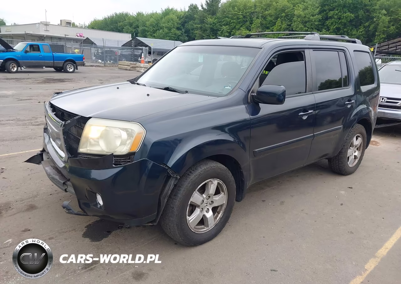 2011 Honda Pilot Ex-L VIN:5FNYF4H54BB052356 - 2