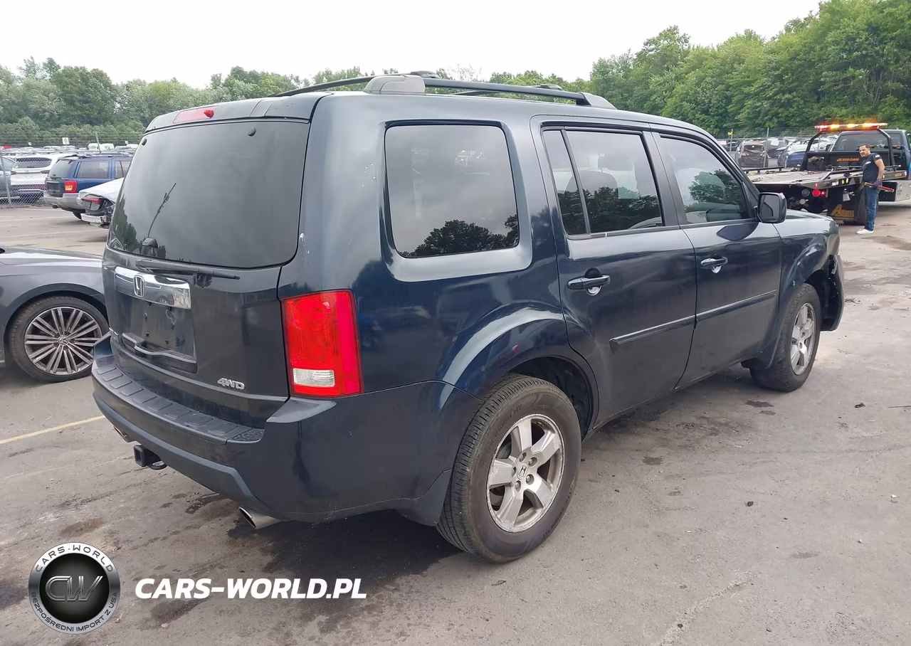 2011 Honda Pilot Ex-L VIN:5FNYF4H54BB052356 - 4