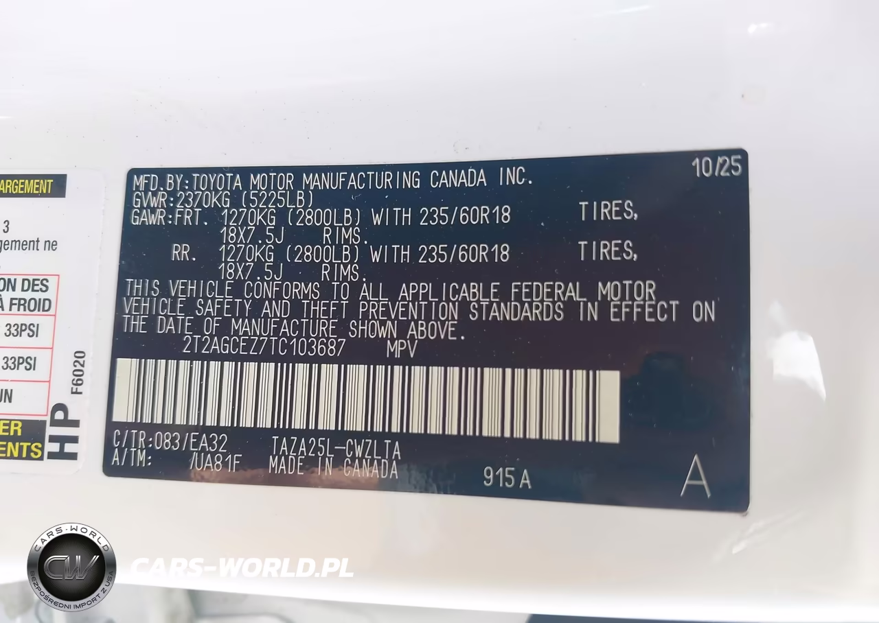 2026 Lexus Nx 350 VIN:2T2AGCEZ7TC103687 - 9