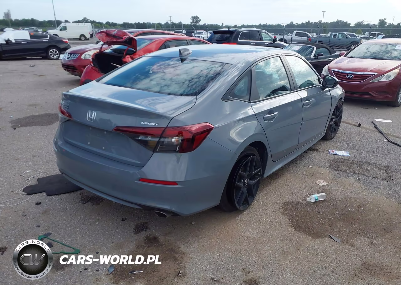 2025 Honda Civic Sport VIN:2HGFE2F5XSH542538 - 4