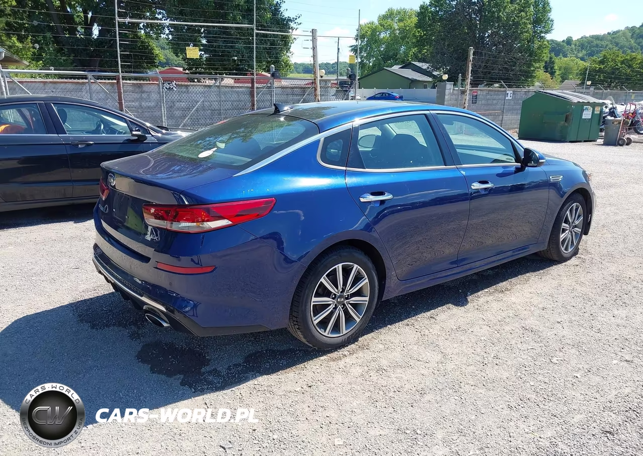 2019 Kia Optima Ex VIN:5XXGU4L12KG321750 - 4