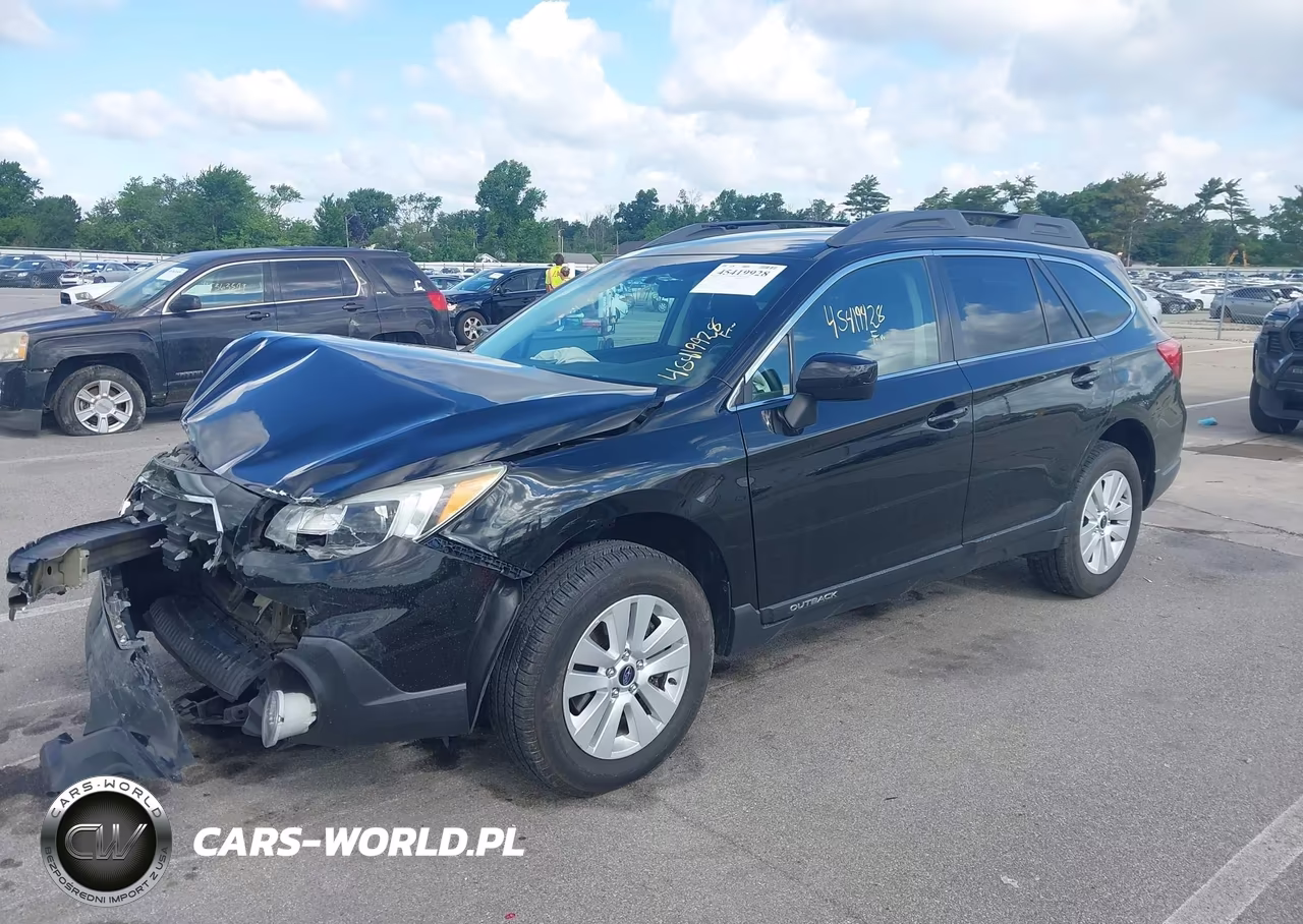 2016 Subaru Outback 2.5I Premium VIN:4S4BSBCC5G3339121 - 2