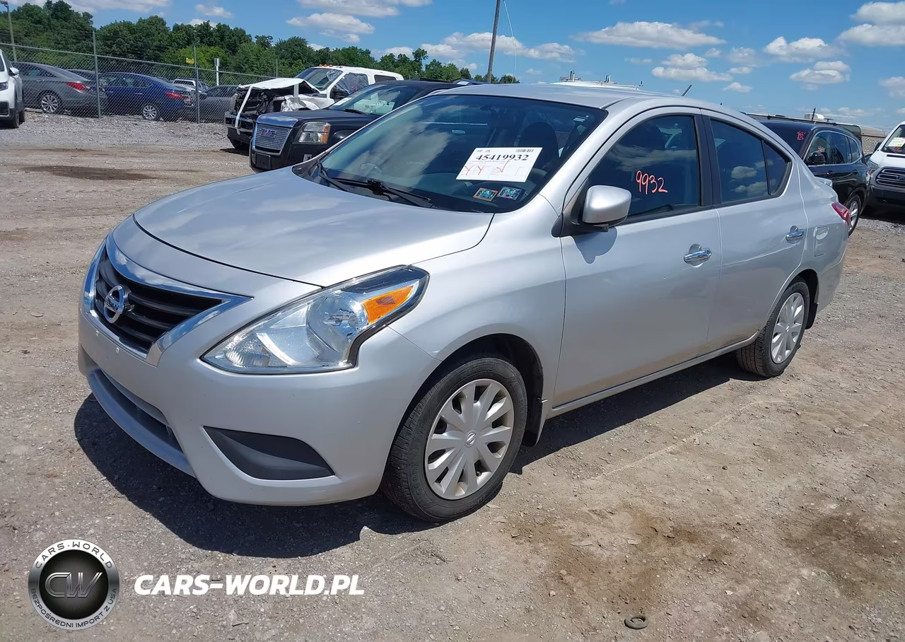 2015 Nissan Versa 1.6 Sv VIN:3N1CN7AP5FL956673 - 2