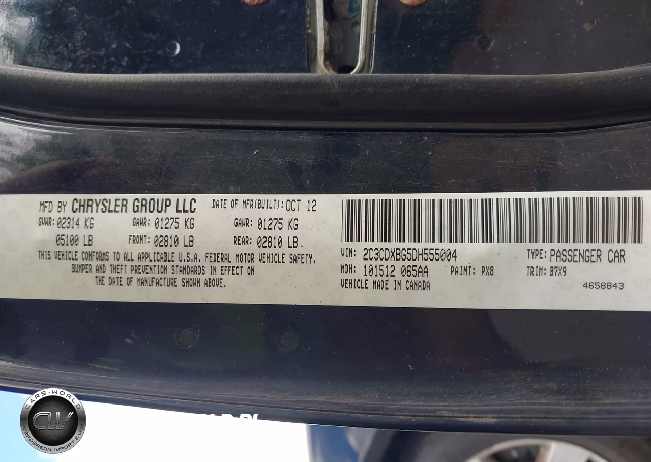 2013 Dodge Charger Se VIN:2C3CDXBG5DH555004 - 9