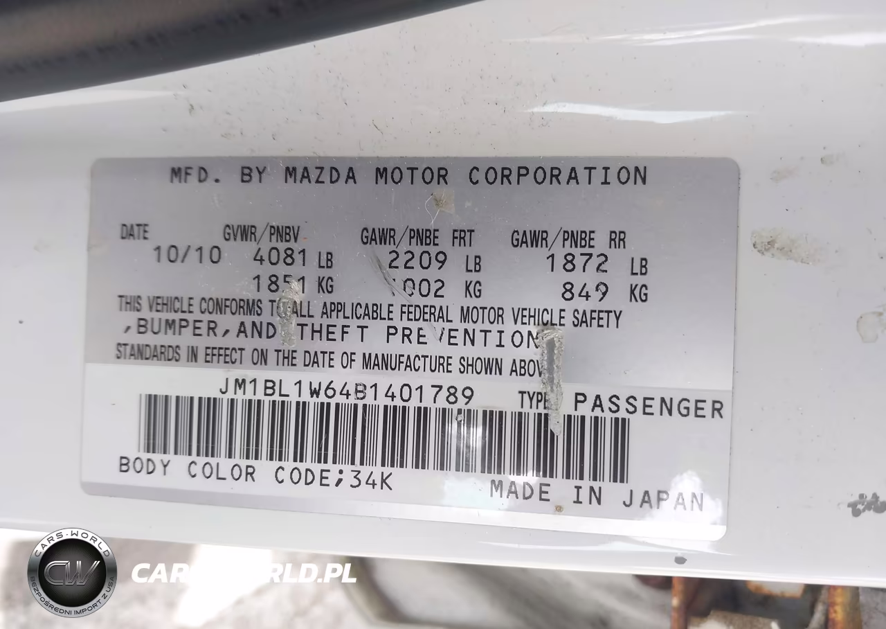 2011 Mazda Mazda3 S Grand Touring VIN:JM1BL1W64B1401789 - 9