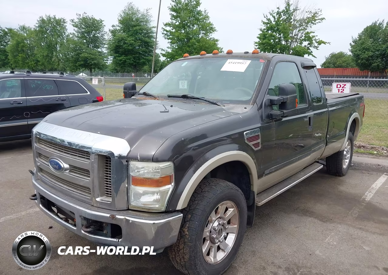 2008 Ford Super Duty F-350 Srw Lariat VIN:1FTWX31R38EA35618 - 2