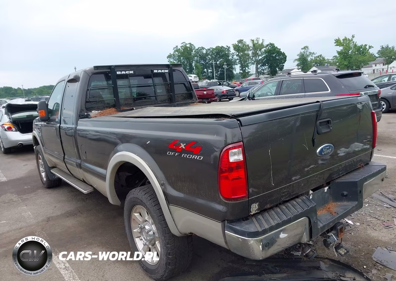 2008 Ford Super Duty F-350 Srw Lariat VIN:1FTWX31R38EA35618 - 3