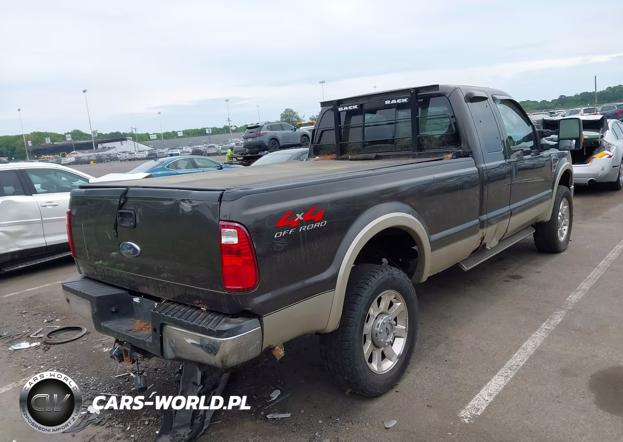2008 Ford Super Duty F-350 Srw Lariat VIN:1FTWX31R38EA35618 - 4