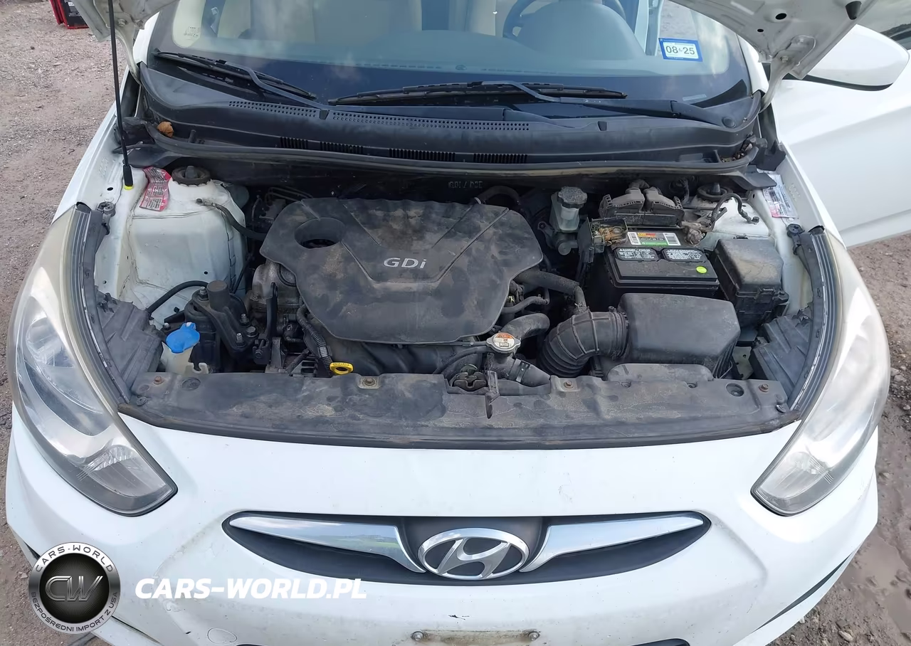 2013 Hyundai Accent Gls VIN:KMHCT4AE6DU497927 - 10
