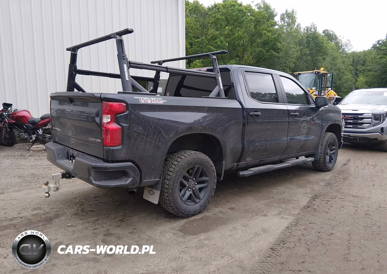 2024 Chevrolet Silverado 1500 4Wd Short Bed Custom Trail Boss VIN:3GCPDCEK8RG182263 - 4