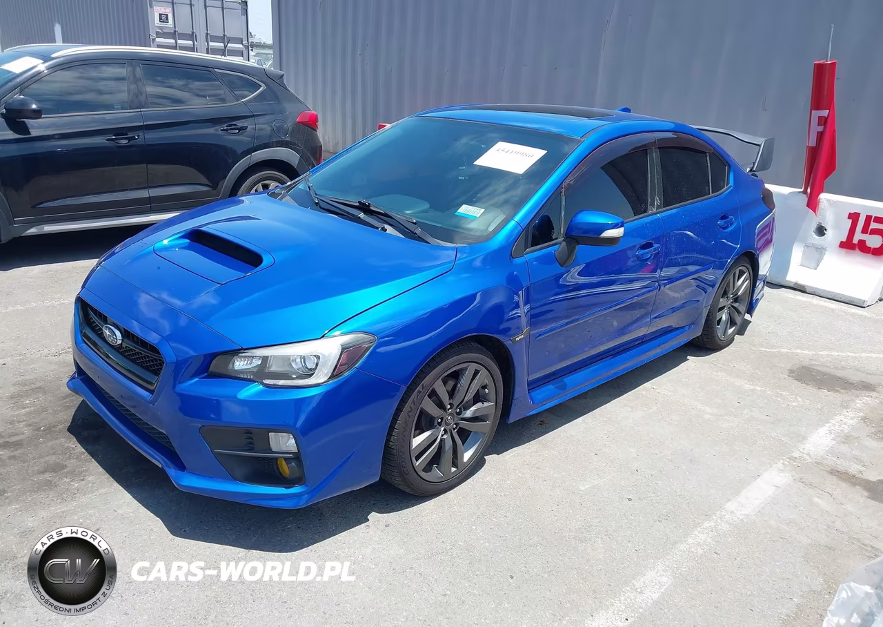 2016 Subaru Wrx Premium VIN:JF1VA1E69G9822376 - 2