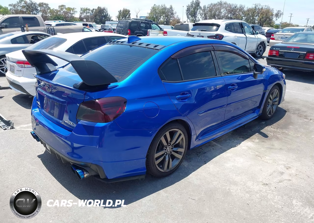 2016 Subaru Wrx Premium VIN:JF1VA1E69G9822376 - 4