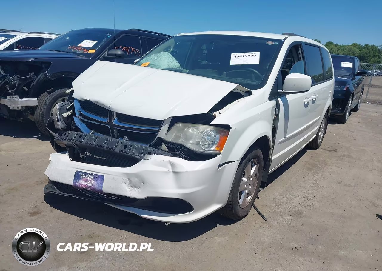 2012 Dodge Grand Caravan Sxt VIN:2C4RDGCG3CR149509 - 2