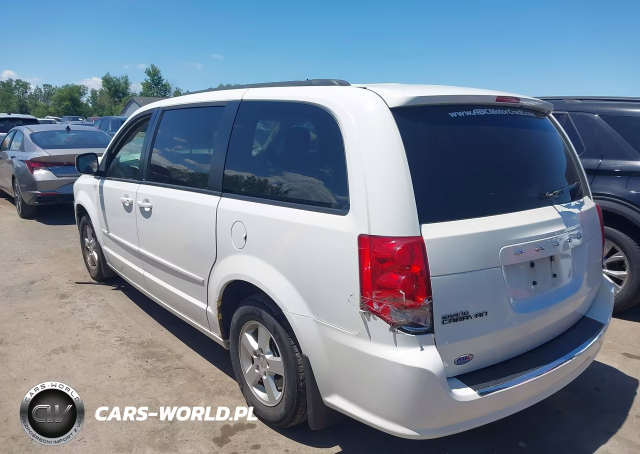 2012 Dodge Grand Caravan Sxt VIN:2C4RDGCG3CR149509 - 3