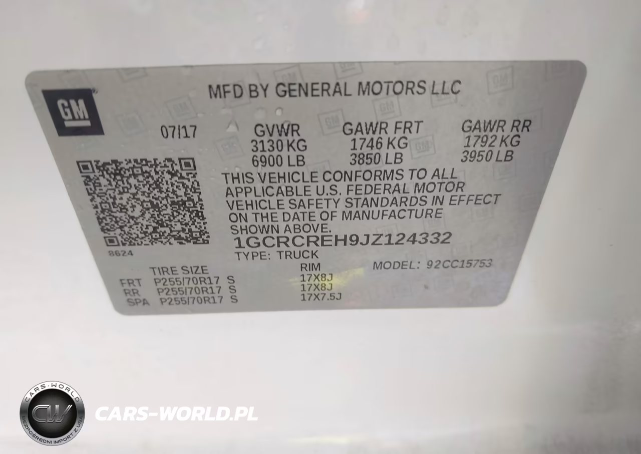 2018 Chevrolet Silverado 1500 Lt VIN:1GCRCREH9JZ124332 - 9