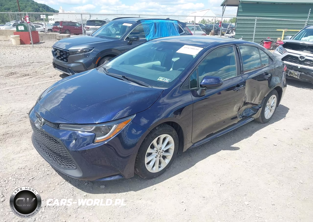 2021 Toyota Corolla Le VIN:5YFVPMAE3MP155141 - 2