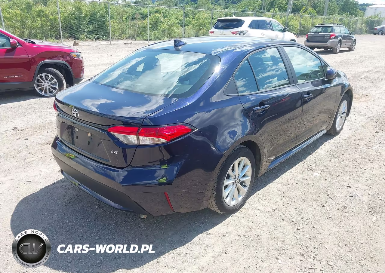 2021 Toyota Corolla Le VIN:5YFVPMAE3MP155141 - 4