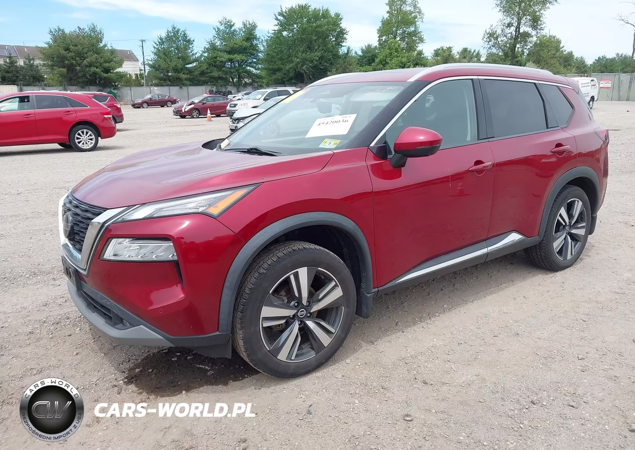 2021 Nissan Rogue Sl Intelligent Awd VIN:5N1AT3CB5MC721442 - 2