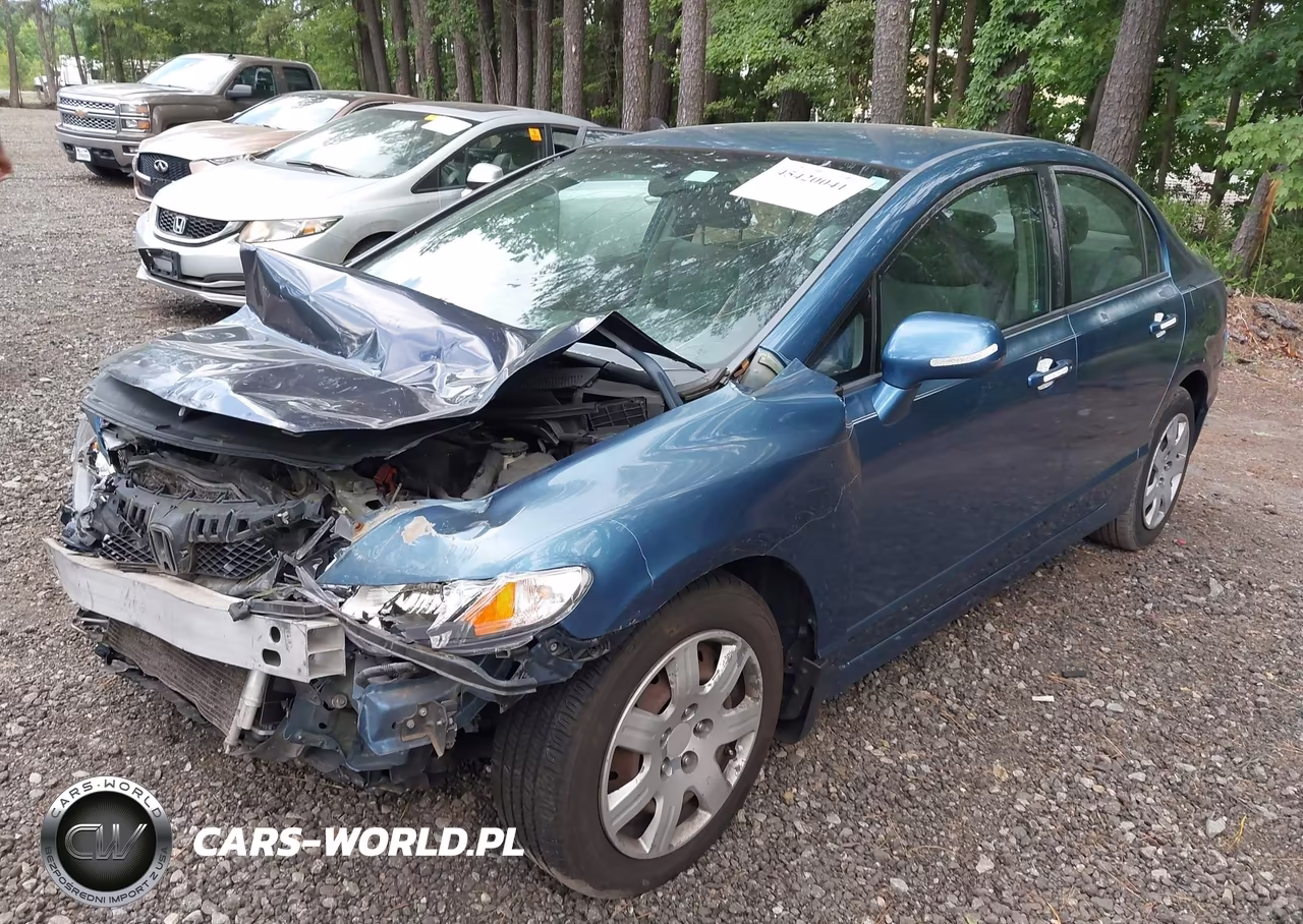 2010 Honda Civic Lx VIN:2HGFA1F58AH566907 - 2