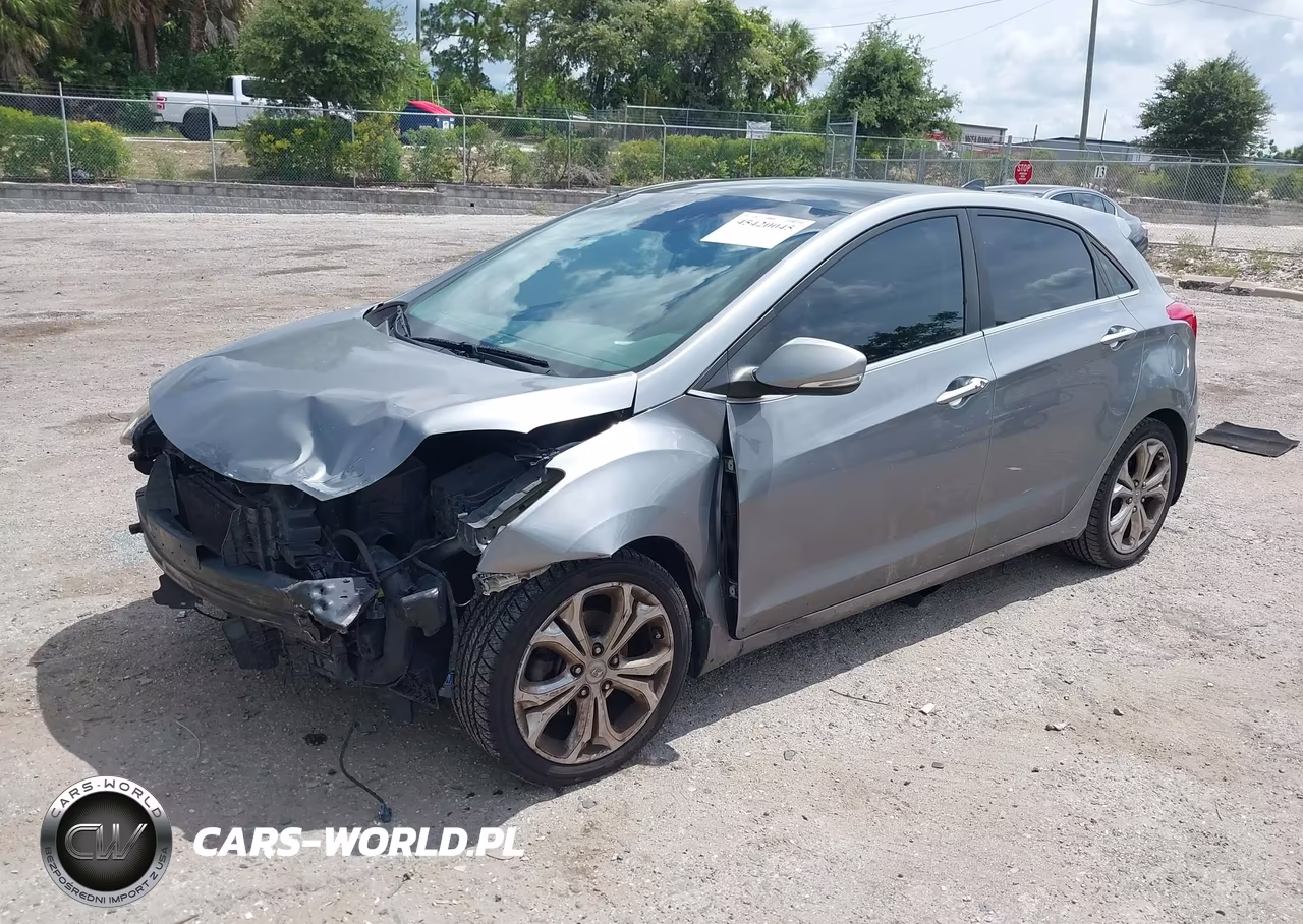 2013 Hyundai Elantra Gt VIN:KMHD35LE0DU147104 - 2