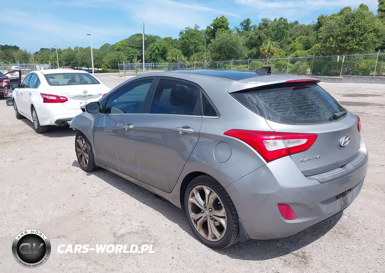 2013 Hyundai Elantra Gt VIN:KMHD35LE0DU147104 - 3