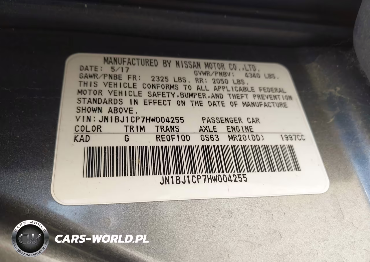 2017 Nissan Rogue Sport Sv VIN:JN1BJ1CP7HW004255 - 9