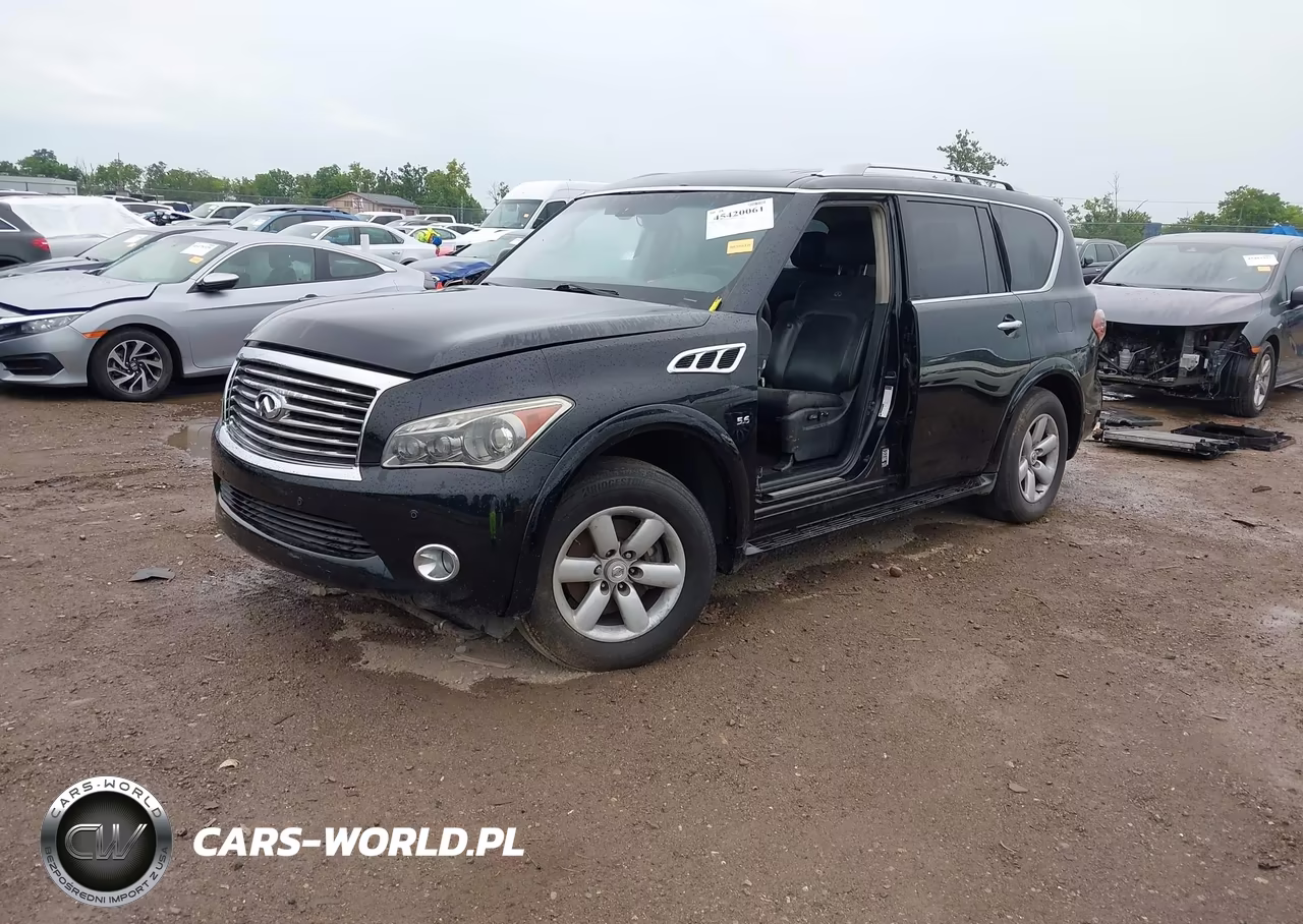 2014 Infiniti Qx80 VIN:JN8AZ2NE5E9066531 - 2