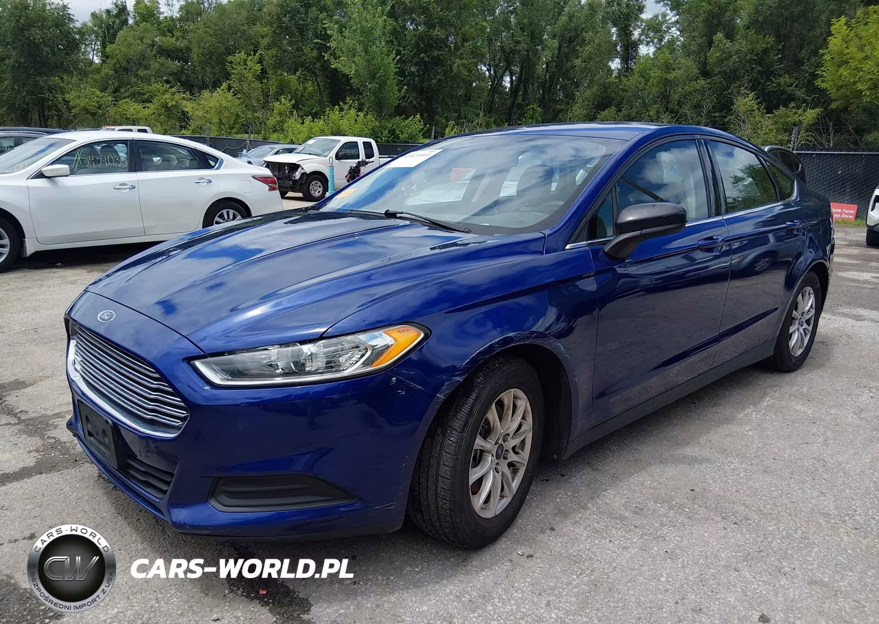 2015 Ford Fusion S VIN:1FA6P0G77F5102177 - 2