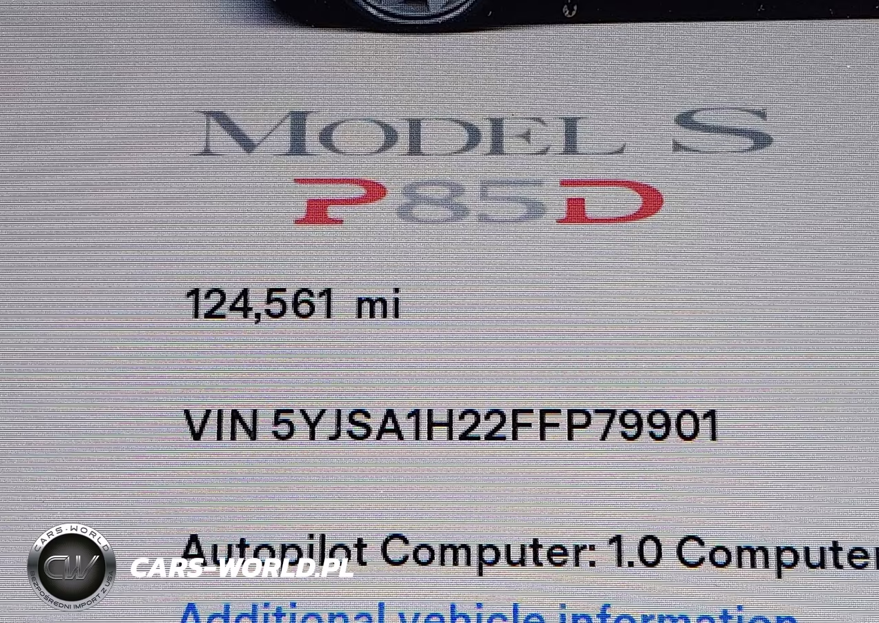 2015 Tesla Model S 70D-85D-P85D VIN:5YJSA1H22FFP79901 - 14