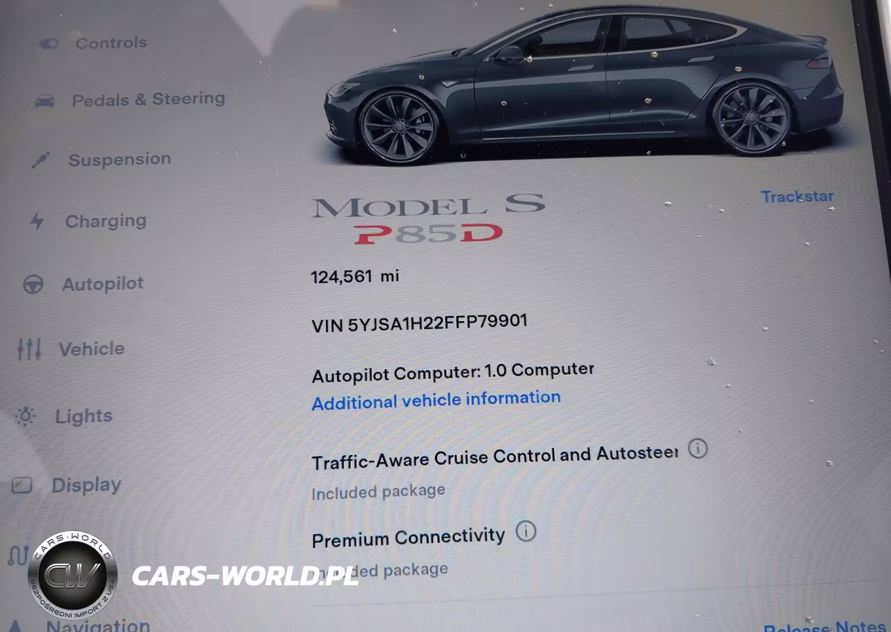 2015 Tesla Model S 70D-85D-P85D VIN:5YJSA1H22FFP79901 - 7