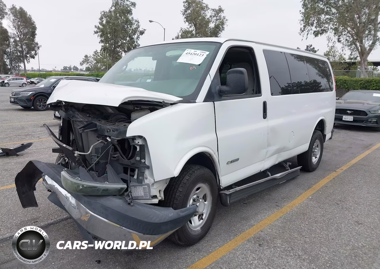 2006 Chevrolet Express Passenger Ls VIN:1GAHG35U161239614 - 2
