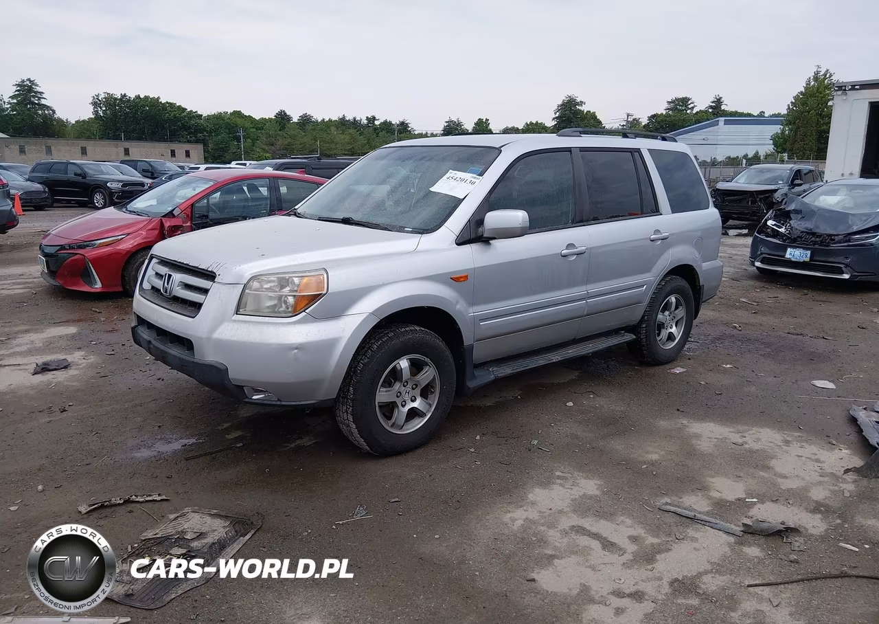 2007 Honda Pilot Ex VIN:5FNYF284X7B007618 - 2