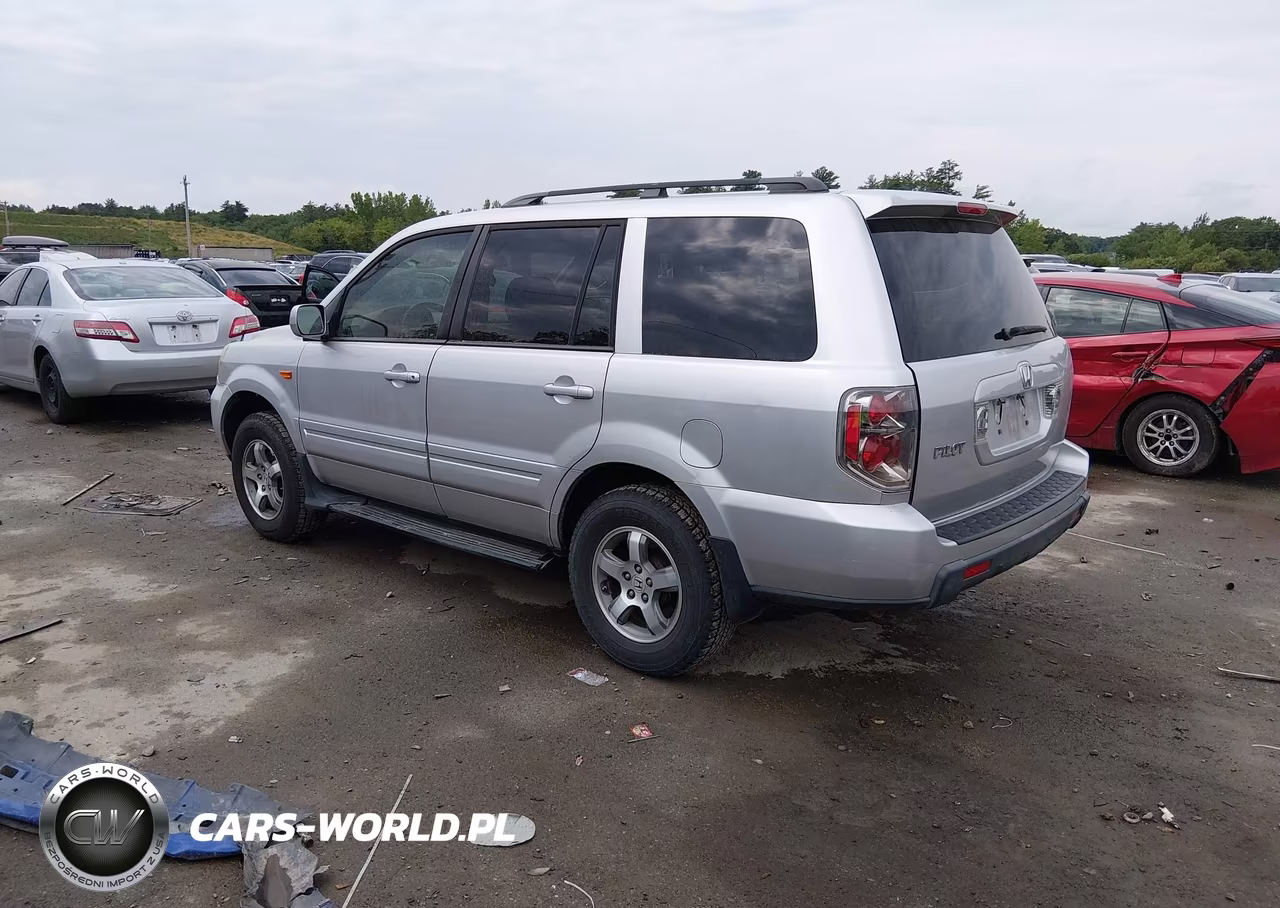 2007 Honda Pilot Ex VIN:5FNYF284X7B007618 - 3