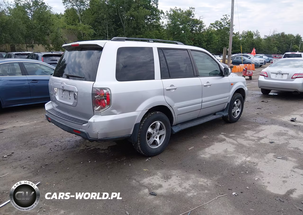 2007 Honda Pilot Ex VIN:5FNYF284X7B007618 - 4