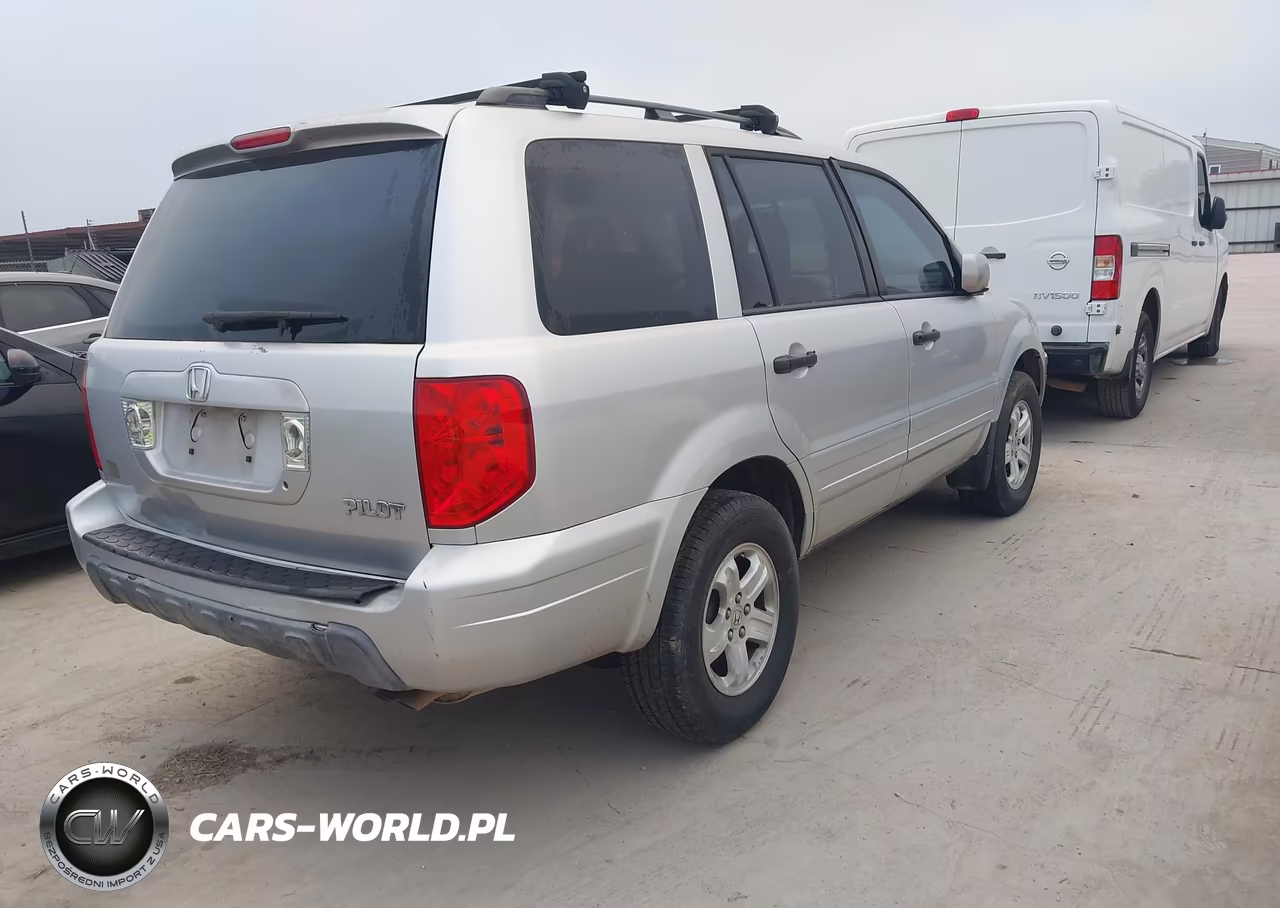 2005 Honda Pilot Ex VIN:5FNYF18485B032833 - 4