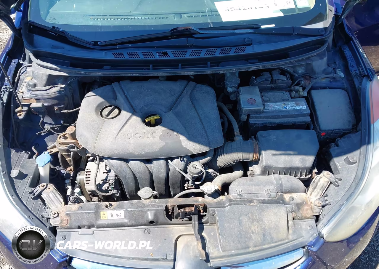 2013 Hyundai Elantra Gls VIN:5NPDH4AE0DH374077 - 10