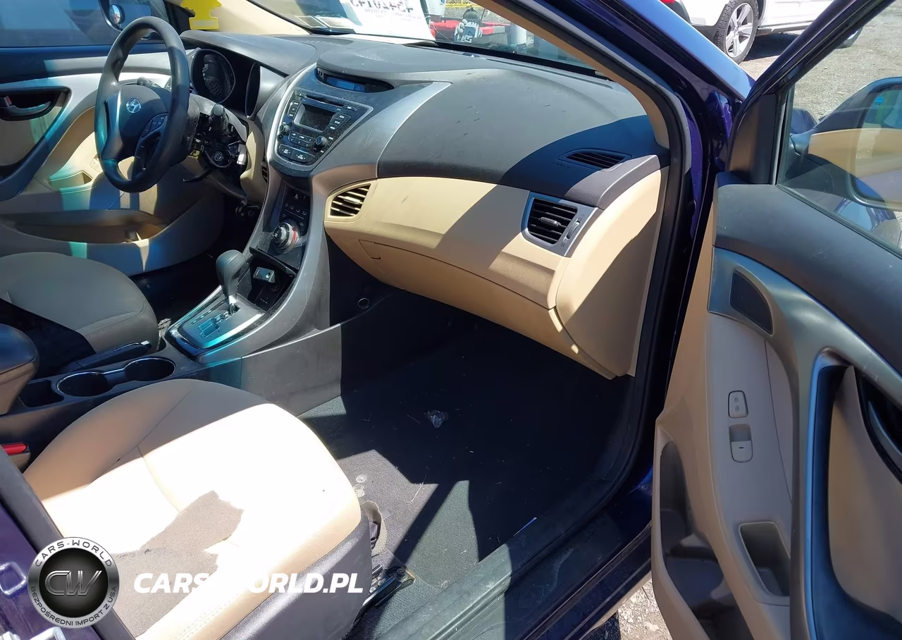 2013 Hyundai Elantra Gls VIN:5NPDH4AE0DH374077 - 5