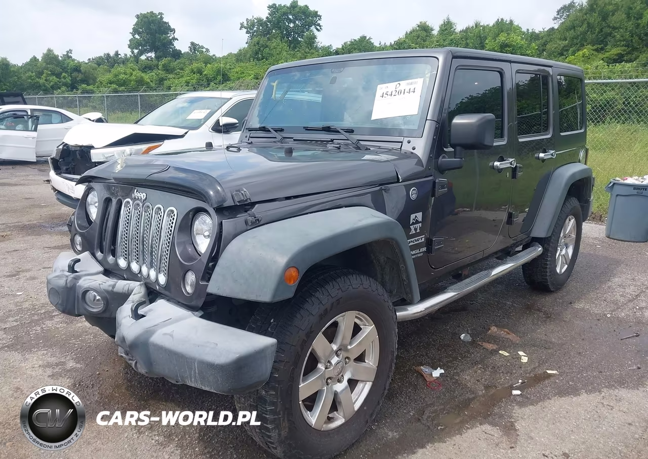 2016 Jeep Wrangler Unlimited Sport VIN:1C4BJWDG5GL250665 - 2