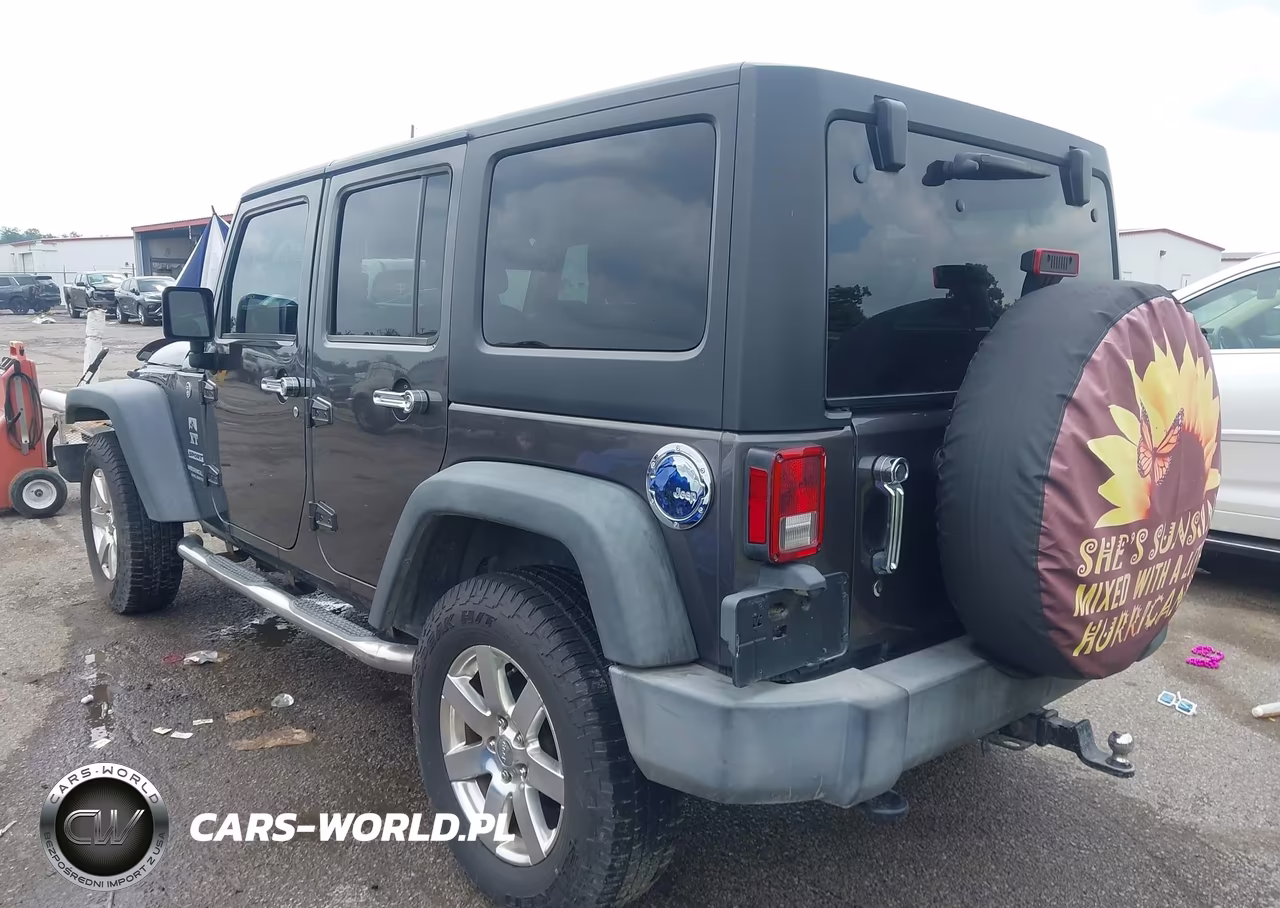 2016 Jeep Wrangler Unlimited Sport VIN:1C4BJWDG5GL250665 - 3