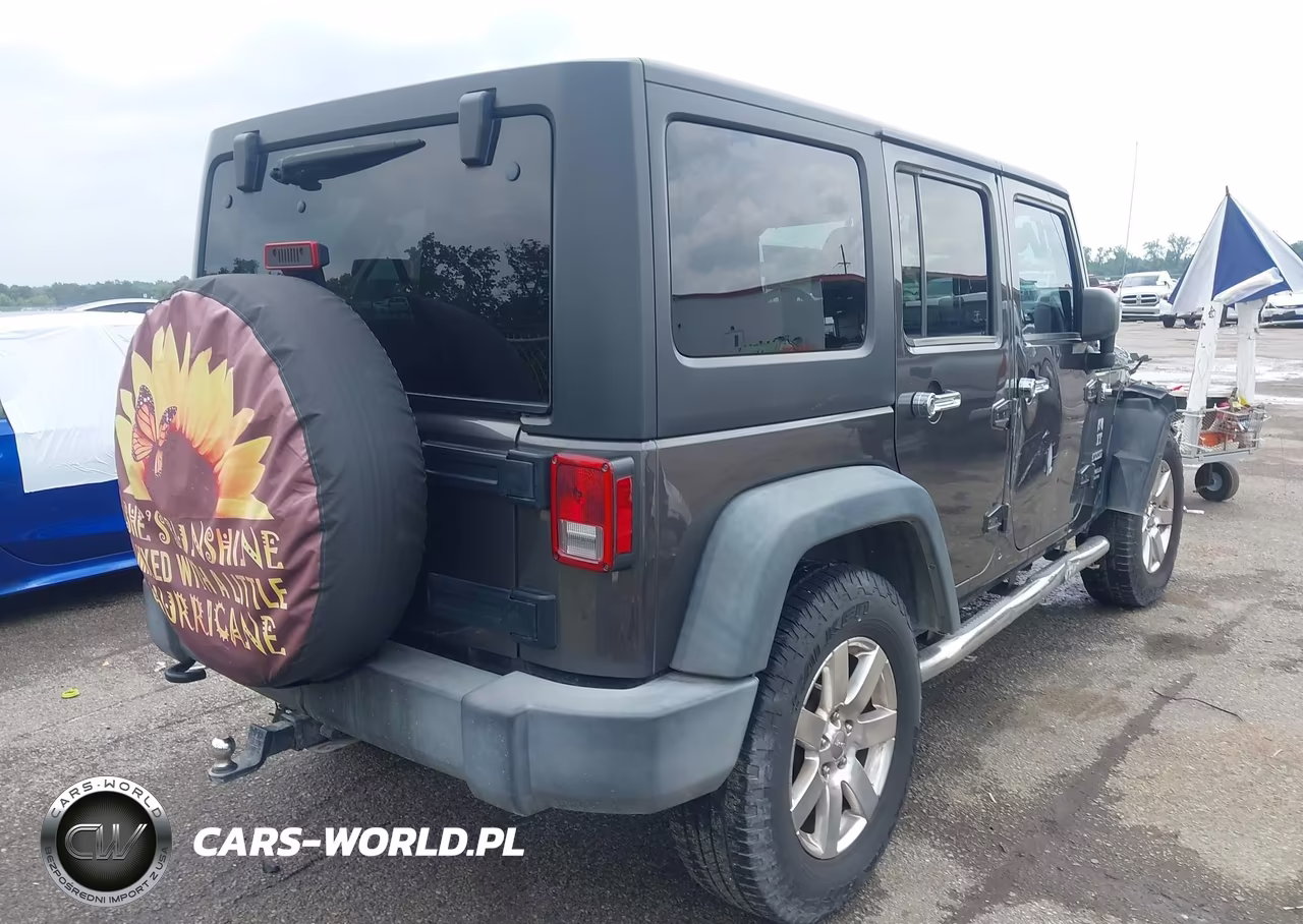 2016 Jeep Wrangler Unlimited Sport VIN:1C4BJWDG5GL250665 - 4