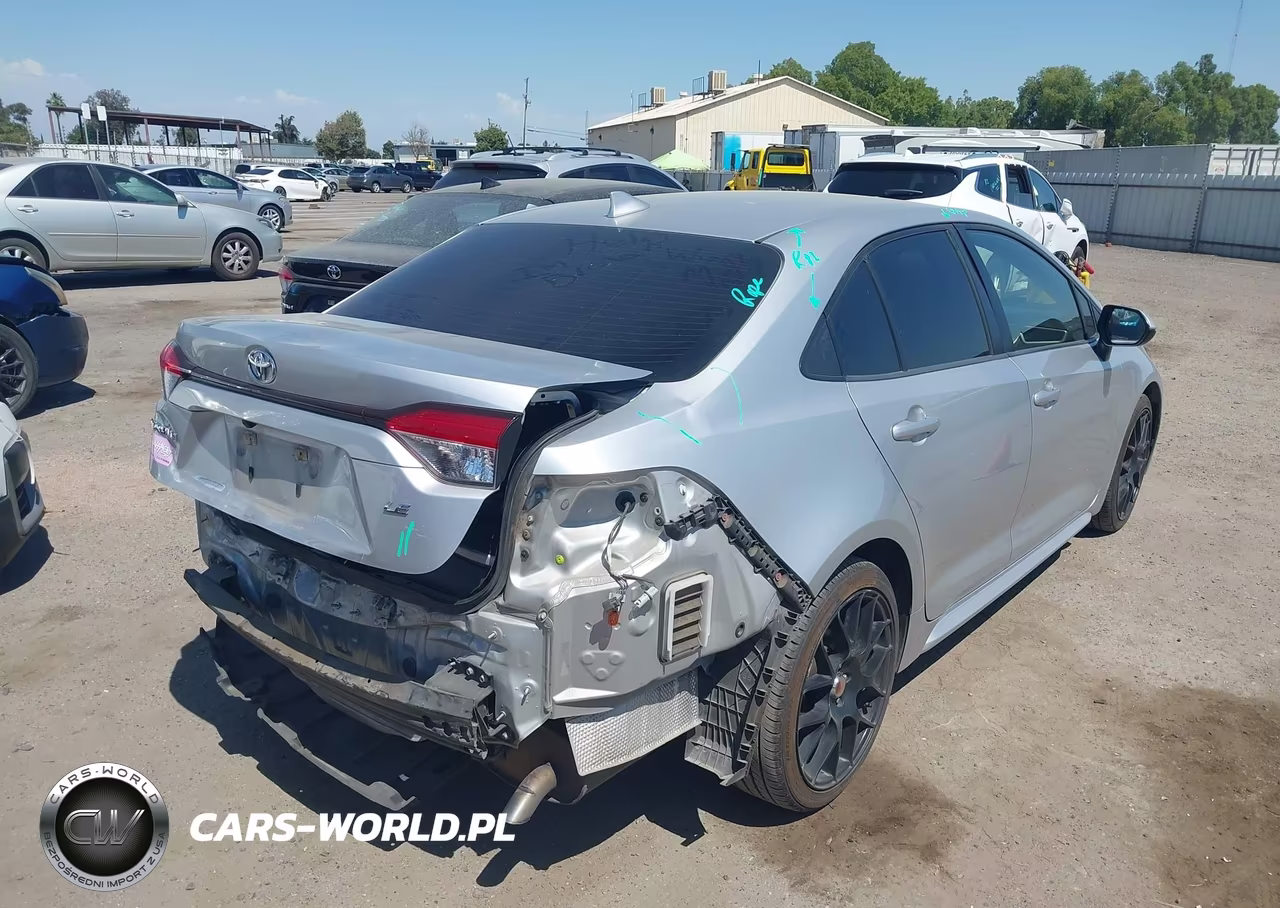 2020 Toyota Corolla Le VIN:JTDEPRAE4LJ058787 - 4