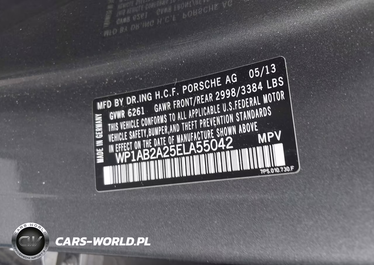 2014 Porsche Cayenne S VIN:WP1AB2A25ELA55042 - 9