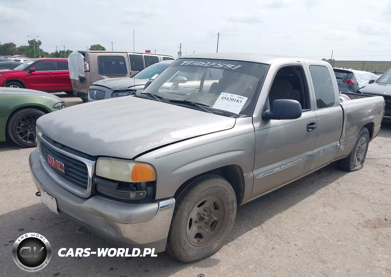 2000 GMC Sierra 1500 Sle VIN:2GTEC19V6Y1299074 - 2