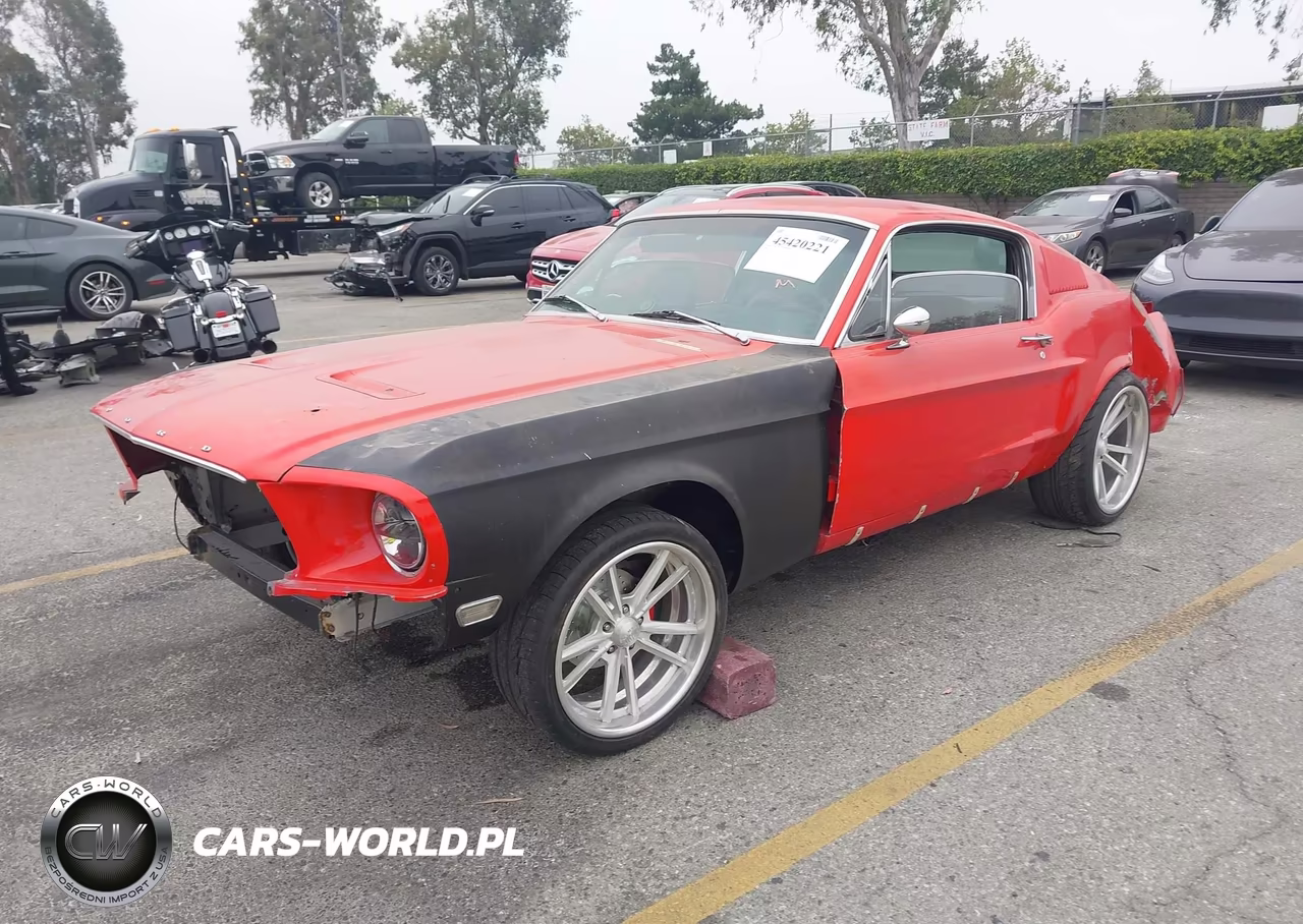 1968 Ford Mustang VIN:0000008T02C107097 - 2