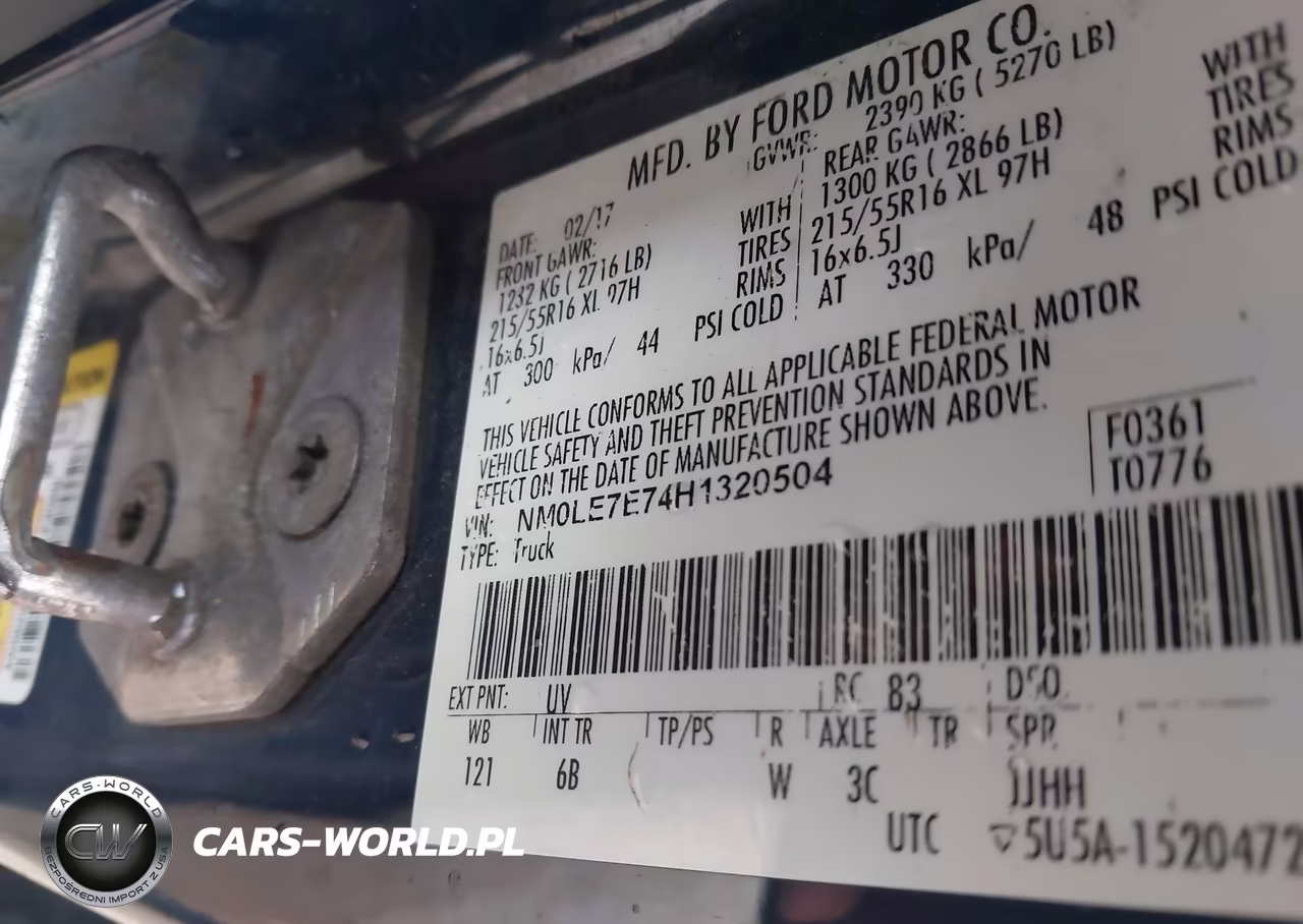 2017 Ford Transit Connect Xl VIN:NM0LE7E74H1320504 - 9