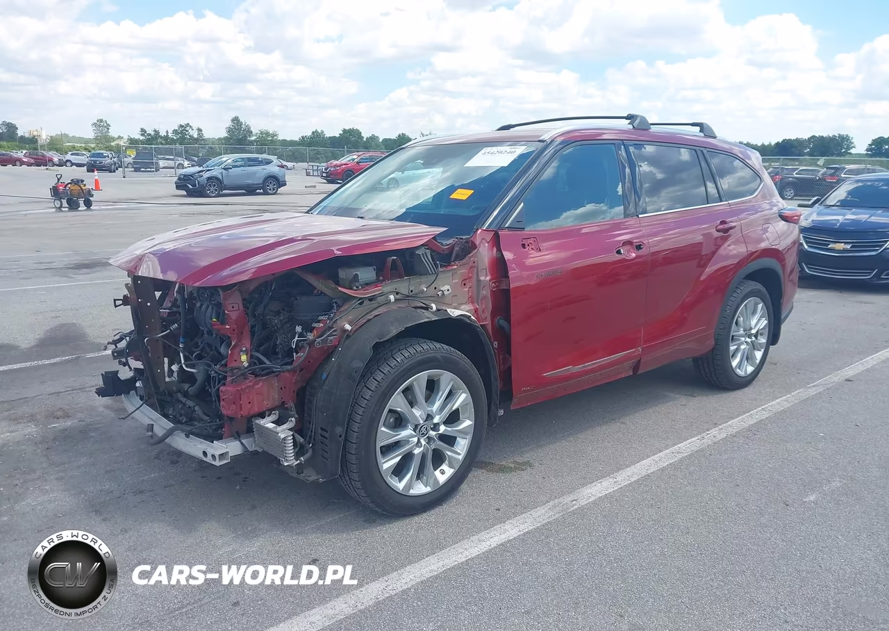 2021 Toyota Highlander Hybrid Limited VIN:5TDDBRCH4MS522022 - 2