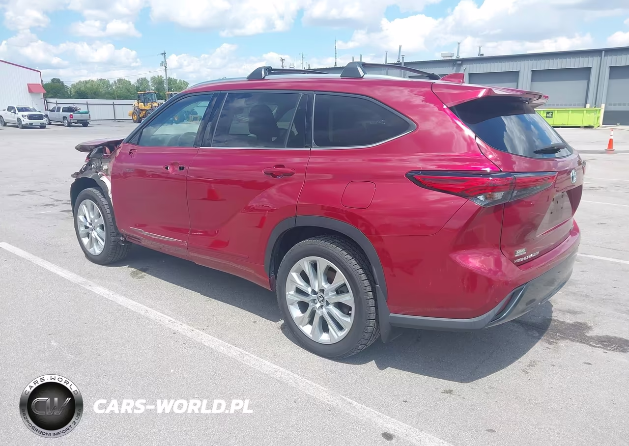 2021 Toyota Highlander Hybrid Limited VIN:5TDDBRCH4MS522022 - 3