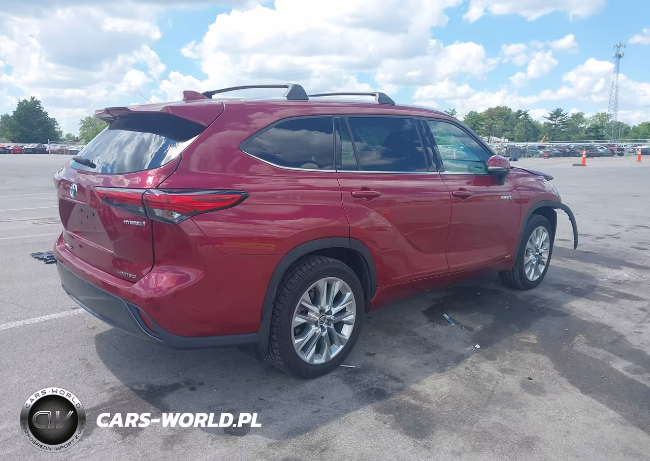 2021 Toyota Highlander Hybrid Limited VIN:5TDDBRCH4MS522022 - 4